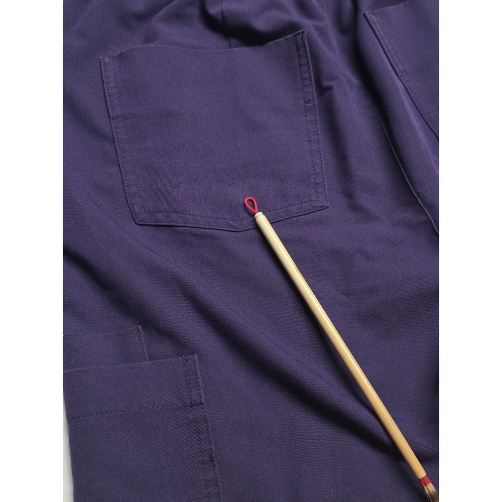 Women's Figs Uman High Waisted Purple Relaxed Fit Jogger Scrub Pants S Technical - Picture 9 of 9